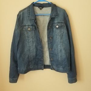 Buffalo jean jacket size large